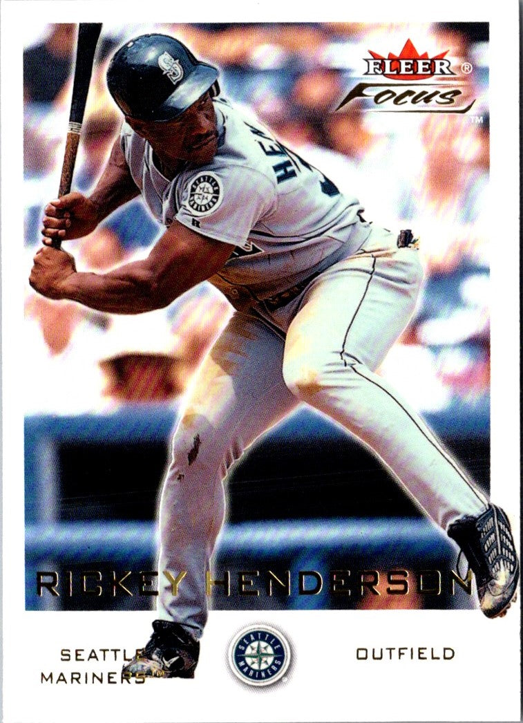 2001 Pacific Decade's Best Rickey Henderson