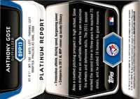 2012 Bowman Platinum Prospects Anthony Gose #BPP13