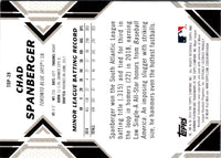 2019 Bowman Platinum Top Prospect Chad Spanberger #TOP-39