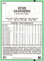 1991 Donruss Ryne Sandberg #404