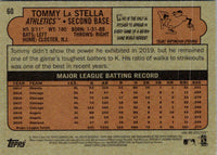 2021 Topps Heritage Red Tommy La Stella #60