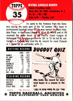 1991 Topps Archives 1953 Irv Noren #35