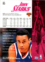 1995 SkyBox Premium John Starks #85