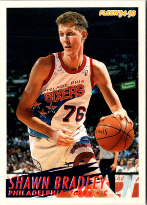 1994 Fleer Shawn Bradley #166