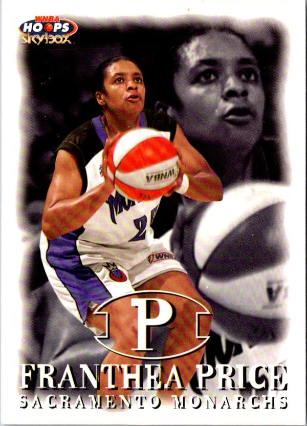 1999 Hoops WNBA Franthea Price #22 Rookie