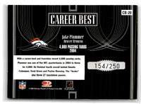 2005 Donruss Elite Career Best Black Jake Plummer #CB-20 154/250