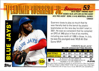 2021 Bowman Heritage Vladimir Guerrero Jr. #53