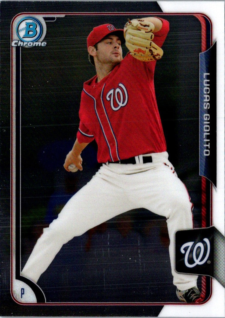 2015 Bowman Draft Picks & Prospects Chrome Lucas Giolito