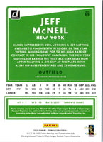 2020 Donruss Jeff McNeil #89