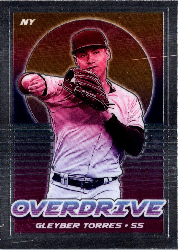 2021 Panini Chronicles Overdrive Gleyber Torres #6