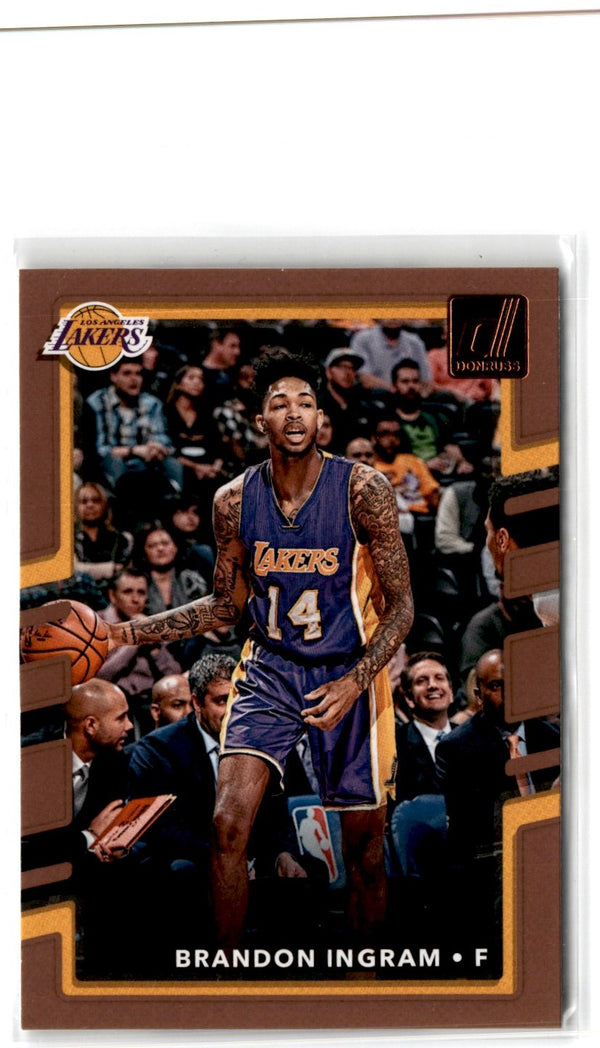 2016 Donruss Newly Crowned Rookie Jerseys Brandon Ingram #2