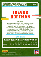 2023 Donruss Holo Blue Trevor Hoffman #240