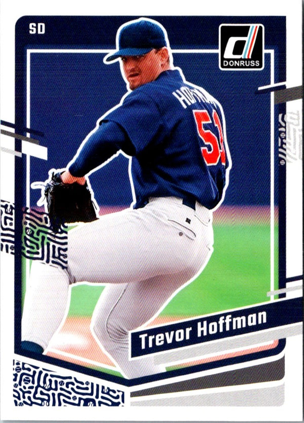 2023 Donruss Holo Blue Trevor Hoffman #240