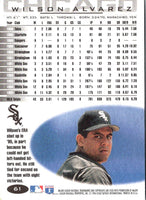1996 Fleer Chicago White Sox Wilson Alvarez #1