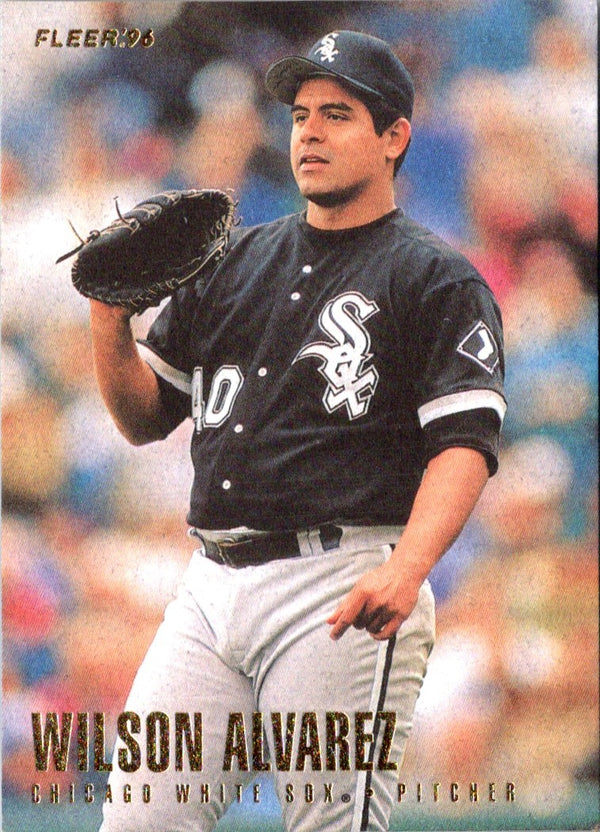 1996 Fleer Chicago White Sox Wilson Alvarez #1