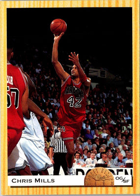 1993 Classic Draft Picks Gold Chris Mills #54