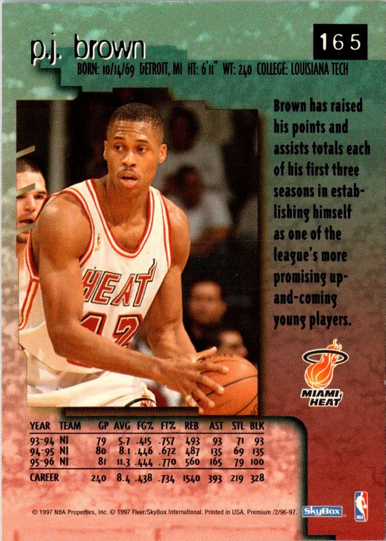 1997 SkyBox Terry Dehere