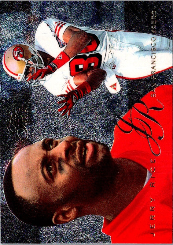 1995 Fleer Flair Preview Jerry Rice #27