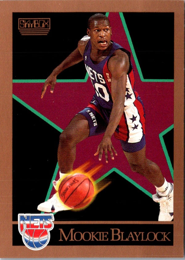 1990 SkyBox Mookie Blaylock #176 Rookie