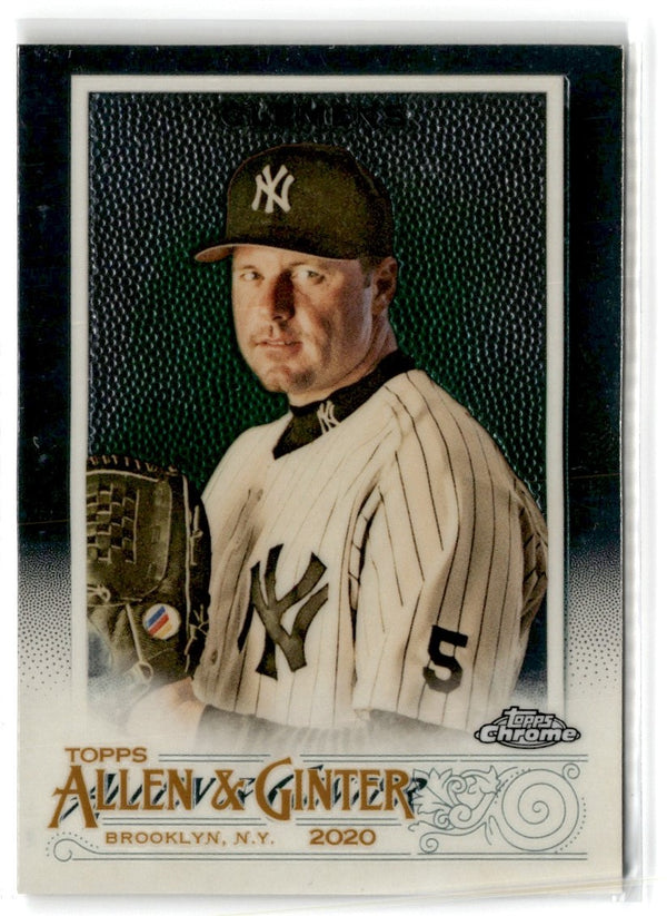 2020 Topps Allen & Ginter Chrome Roger Clemens #49