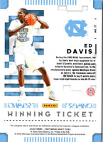 2020 Panini Contenders Draft Picks Winning Tickets Ed Davis #17