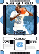 2020 Panini Contenders Draft Picks Winning Tickets Ed Davis