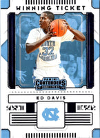 2020 Panini Contenders Draft Picks Winning Tickets Ed Davis #17