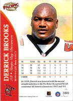 1999 Pacific Red Derrick Brooks #380