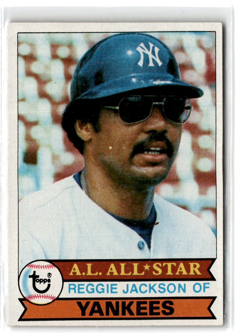 1979 Topps Burger King New York Yankees Reggie Jackson