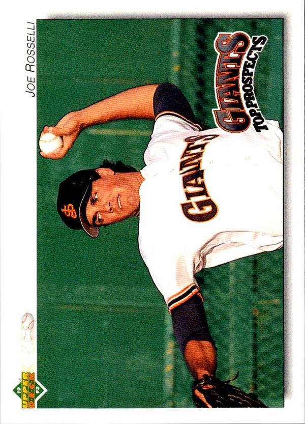 1992 Upper Deck Minors Joe Rosselli #295