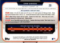 2015 Bowman Draft Picks & Prospects Chrome Cam Gibson #20