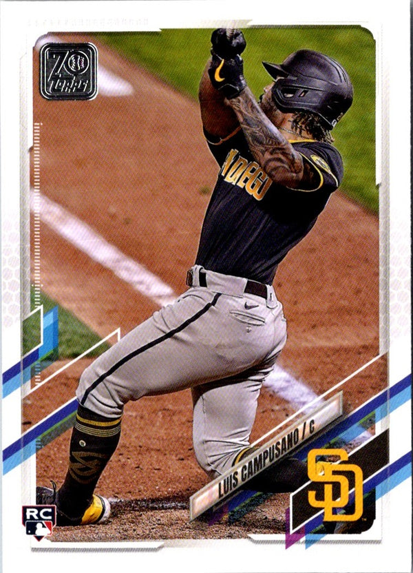 2021 Topps Gold Luis Campusano #381