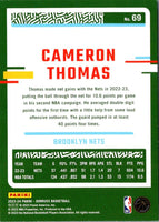 2023 Donruss Cameron Thomas #69