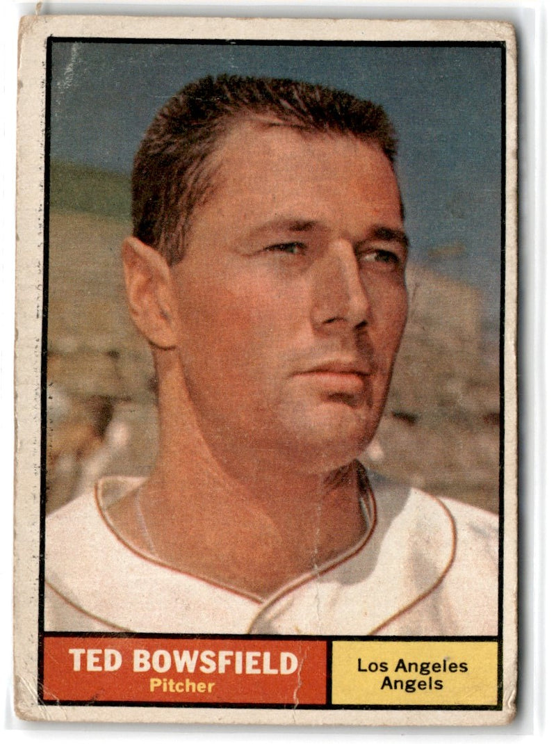 1961 Topps Ted Bowsfield