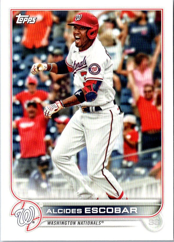 2022 Topps Alcides Escobar #116