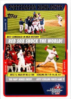 2005 Topps David Ortiz/Curt Schilling #353