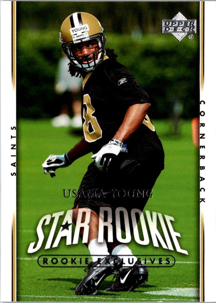 2007 Upper Deck Star Rookies Rookie Exclusives Edition Usama Young