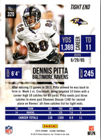 2015 Score Dennis Pitta #320
