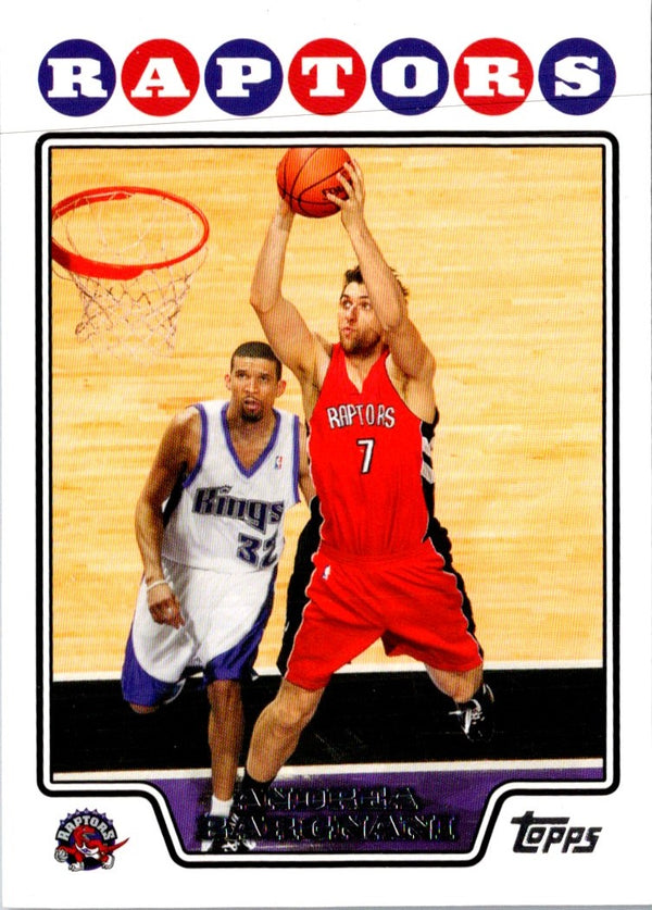 2008 Topps Gold Foil Andrea Bargnani #44