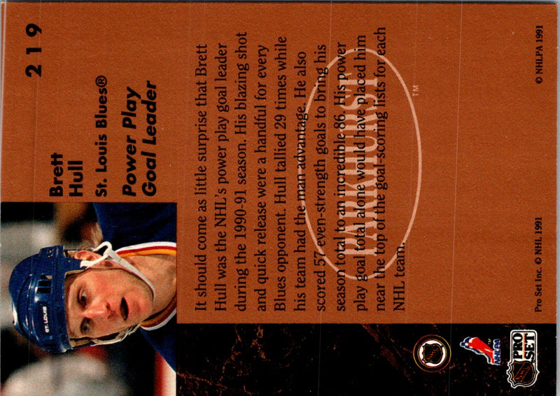 1991 Parkhurst Brett Hull