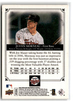 2008 Upper Deck Masterpieces Justin Morneau #51