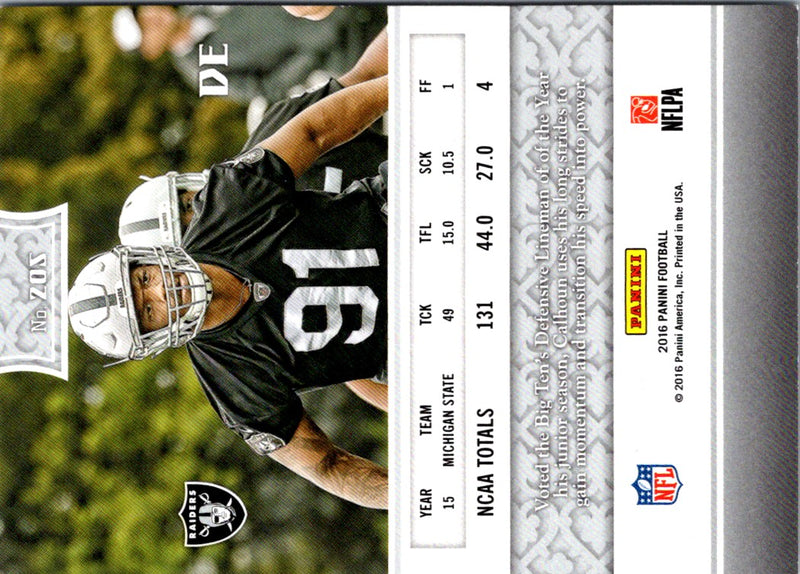 2016 Panini Shilique Calhoun