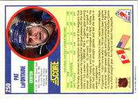 1990 Score Pat LaFontaine #250