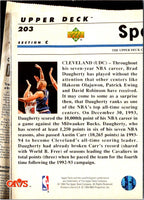 1993 Upper Deck Special Edition Brad Daugherty #203