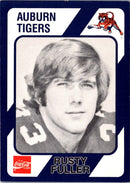 1989 Collegiate Collection Auburn Coke 580 Rusty Fuller