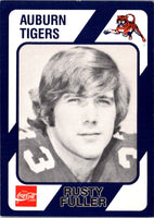1989 Collegiate Collection Auburn Coke 580 Rusty Fuller #353
