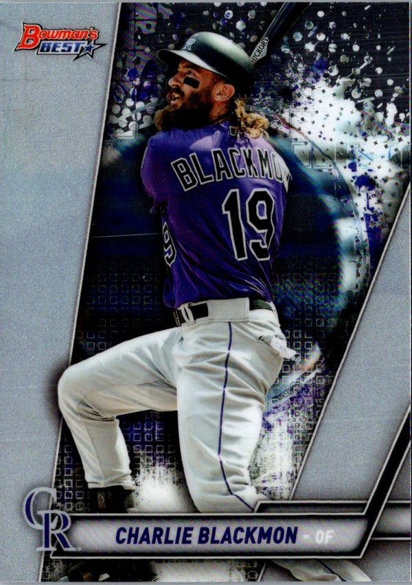 2019 Bowman's Best Charlie Blackmon #15