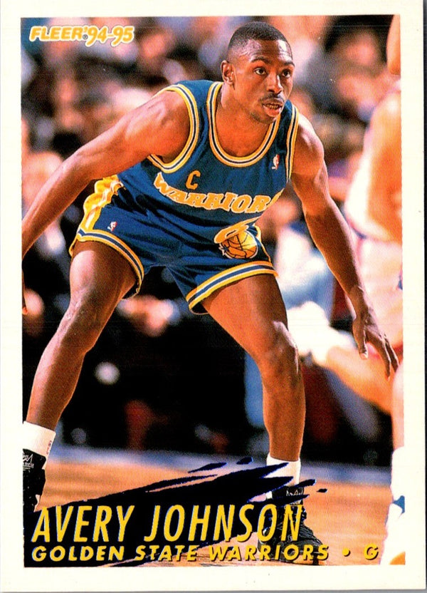 1994 Fleer Avery Johnson #74