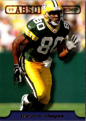 1999 Playoff Absolute EXP Derrick Mayes #100