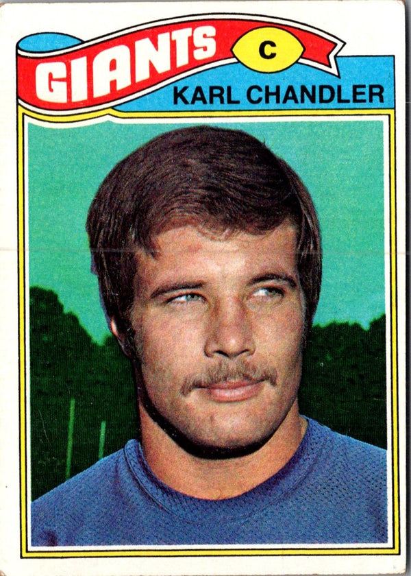 1977 Topps Karl Chandler #236 Rookie